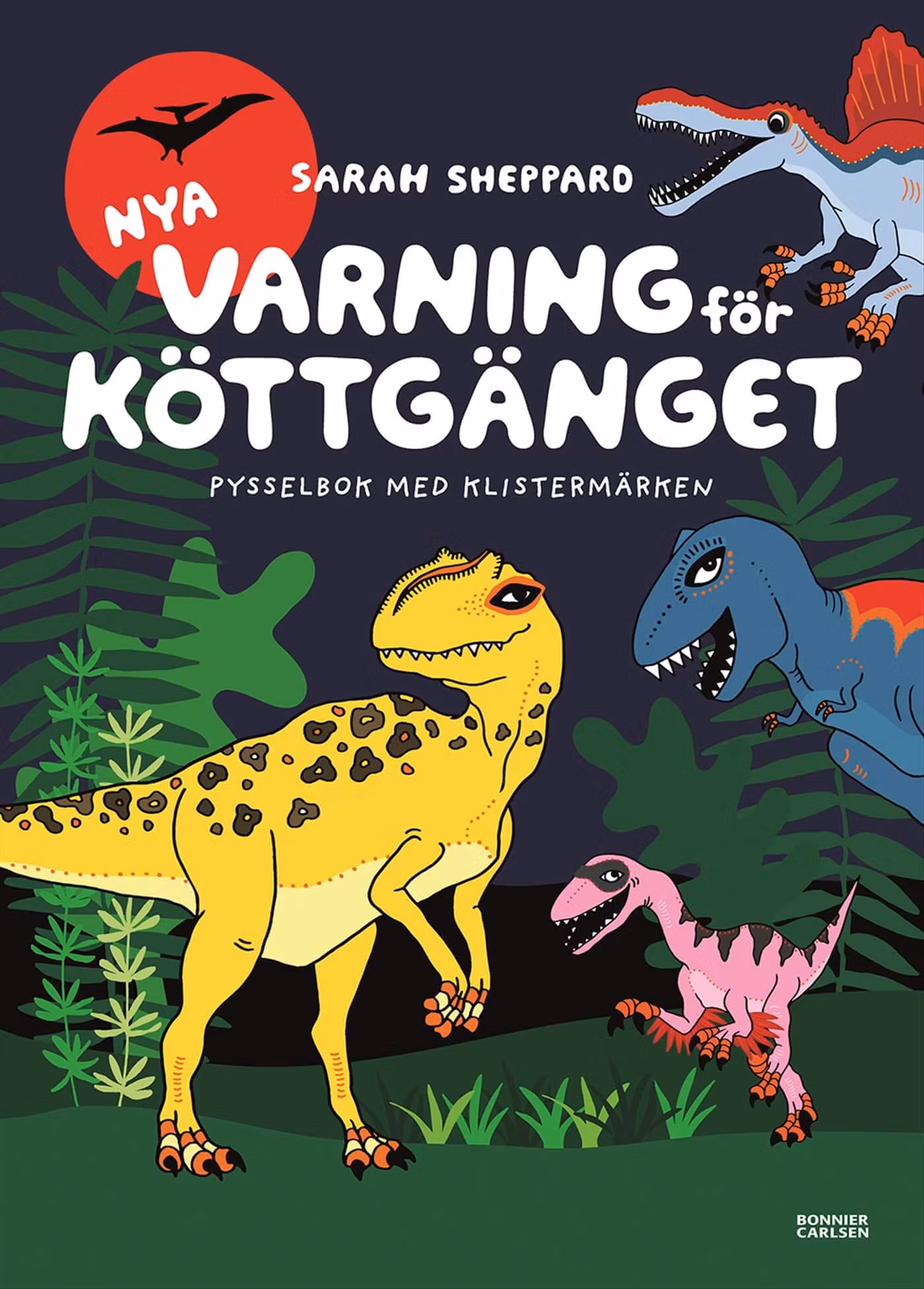 Varning för Köttgänget - Pysselbok med klistermärken