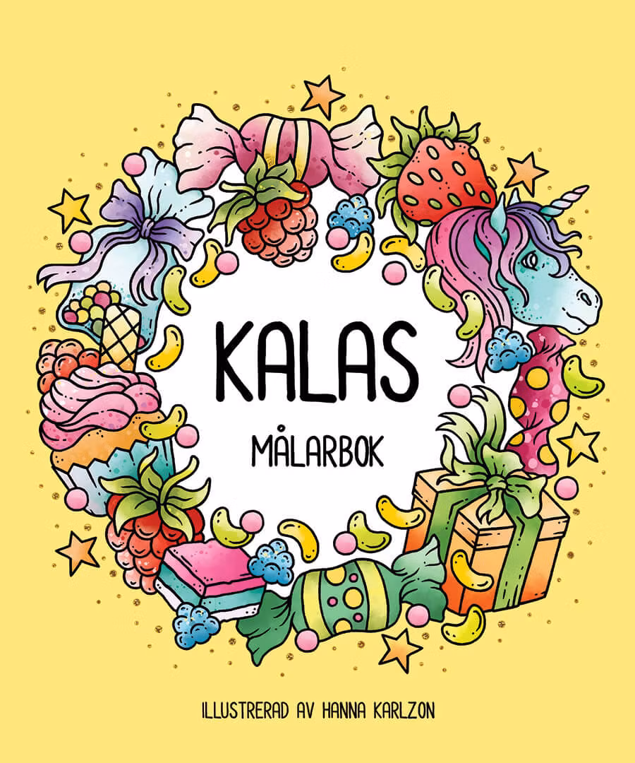 Kalas - målarbok (Pysselbok)