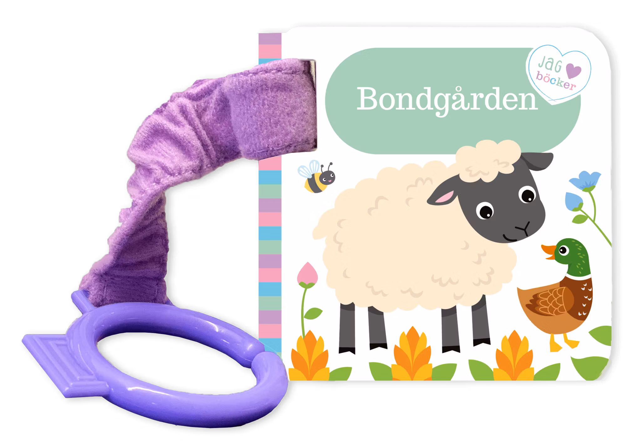 Bondgården (Pekbok att hänga på barnvagnen)