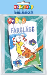 Kalaskit - 10 målarböcker till kalaset