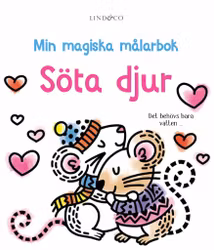 Min magiska målarbok - Söta djur