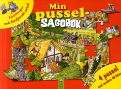 Min pusselsagobok - 4 pussel med 48 bitar + sagor