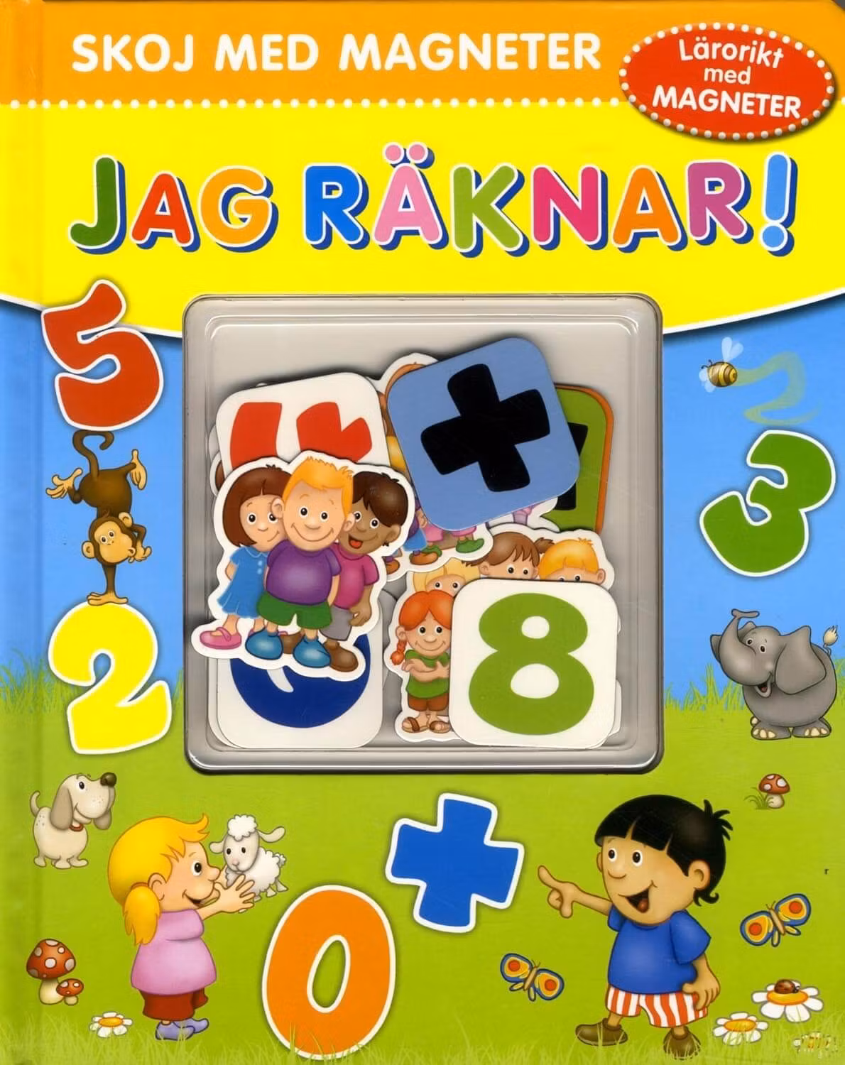 Lär dig räkna - Jag räknar. (Skoj med magneter)