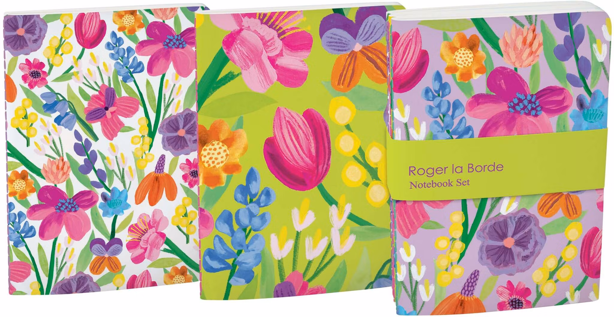 Små Anteckningsböcker (3 stycken) - Blommor, blommor, blommor
