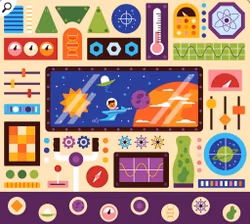 20 Pysselkort - Rymden