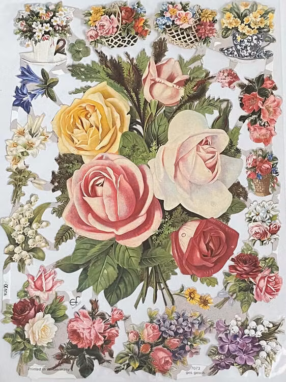 22 Bokmärken - Från mormors tid - Många att välja bland (Fraktfritt)