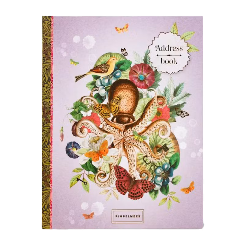 Lyxig adressbok - Bläckfisken