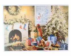A4 Adventskalendrar - (Fraktfritt) Blandade motiv med glitter - Många olika att välja bland
