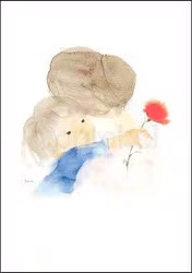 Kort med kuvert - Älskade mamma! (Fraktfritt)