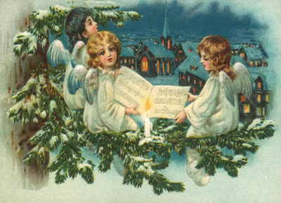 Präglade Enkla Kort - Änglakort, många att välja bland (Fraktfritt)