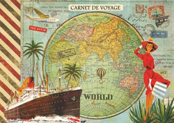 Anteckningsbok - Resan (liggande A5)