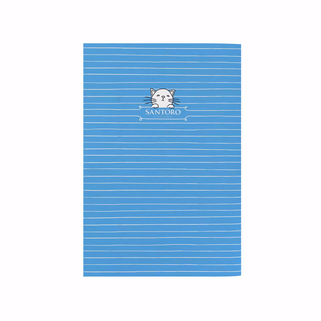 Anteckningsbok - Blå katt