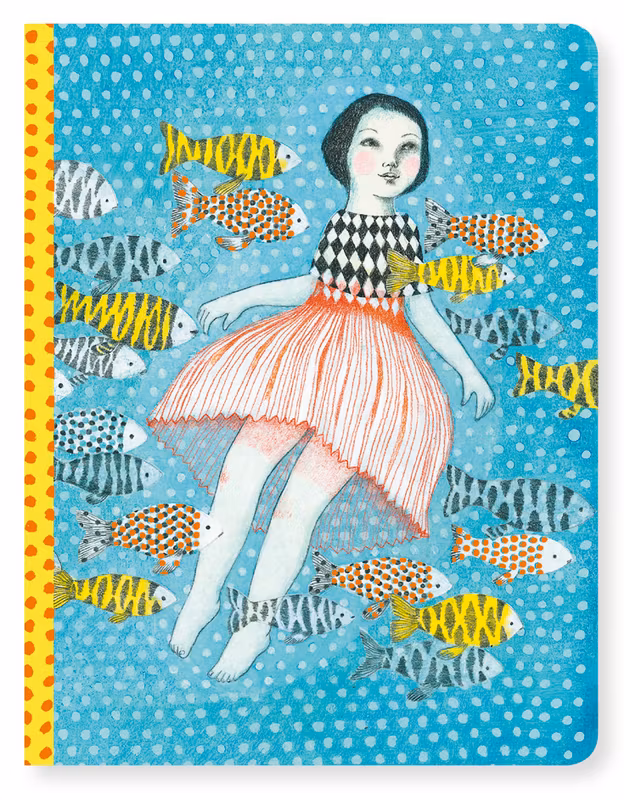 Anteckningsbok - Sväva bland fiskar