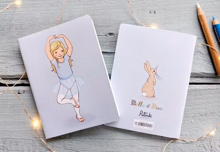 Liten anteckningsbok - Balett