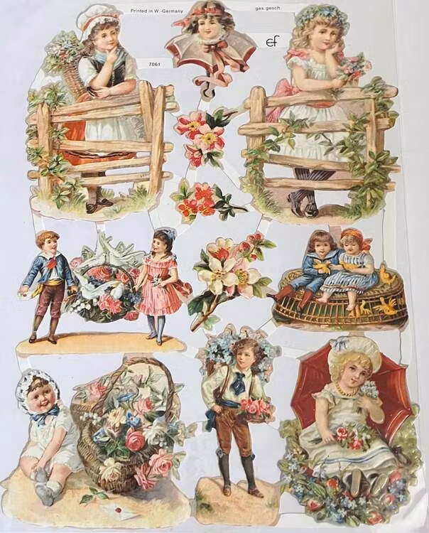 25 Bokmärken - Från mormors tid - Många att välja bland (Fraktfritt)