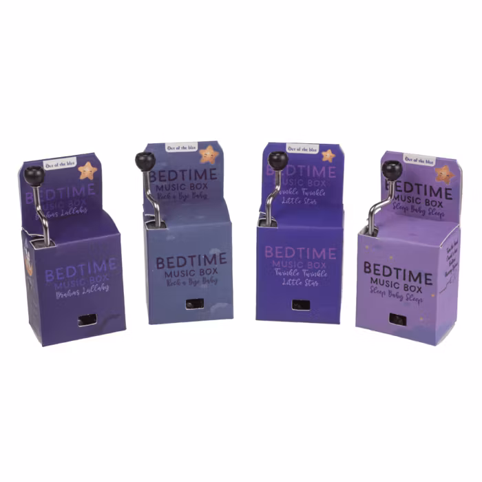 Vevbar speldosa - Bedtime Nursery Ryhmes - Brahms Lullaby