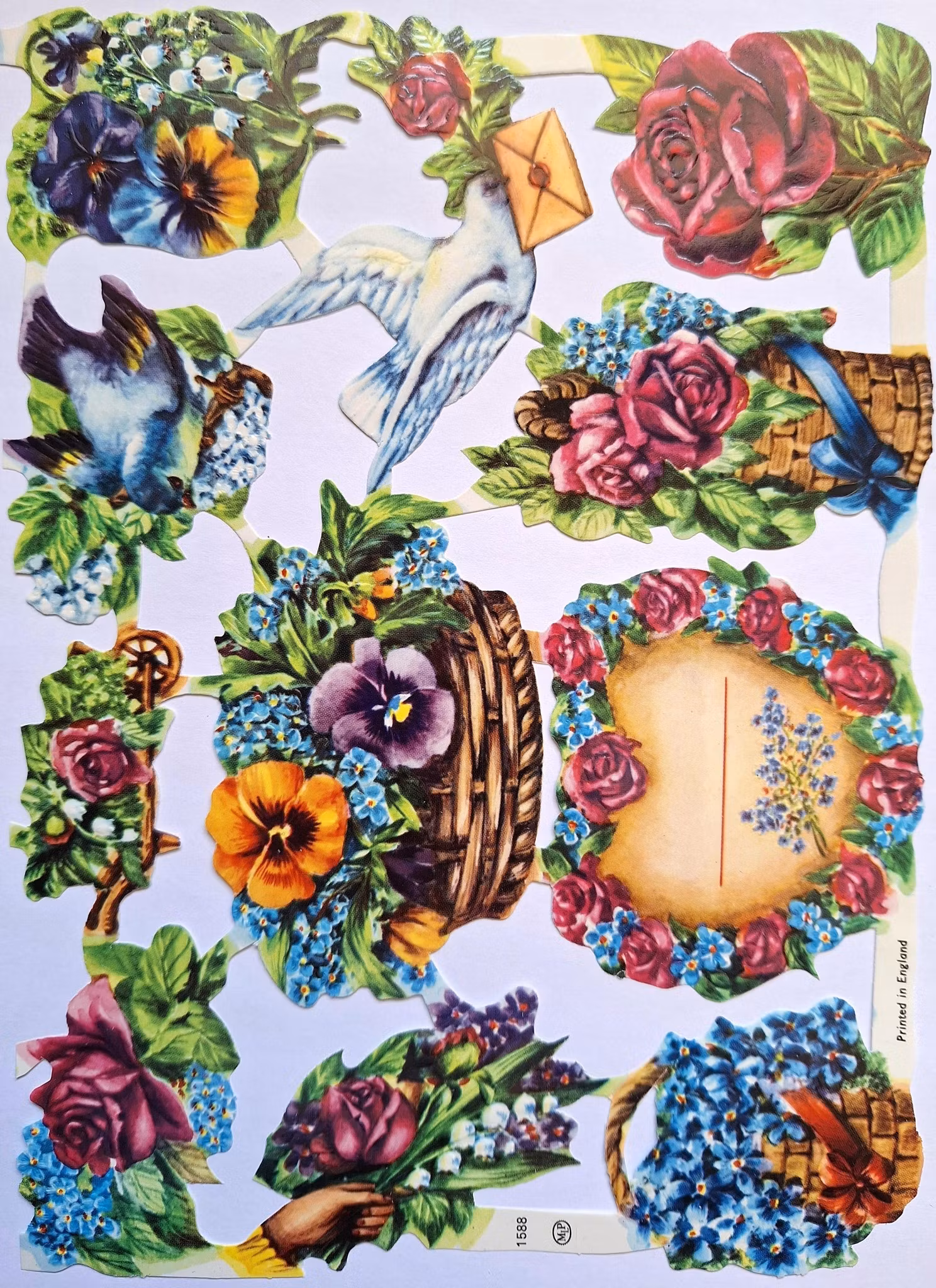 Bokmärken - Blommor - Många att välja bland (Fraktfritt)