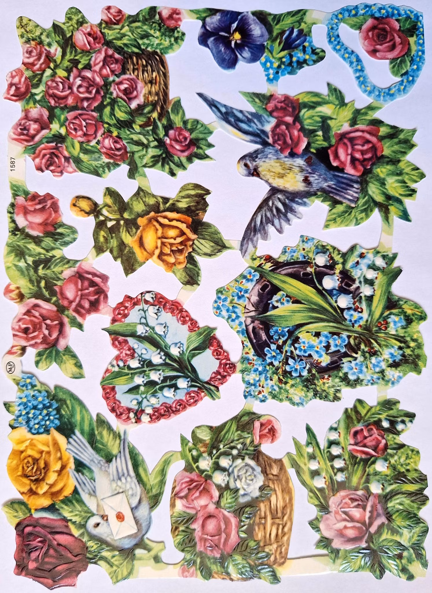 Bokmärken - Blommor - Många att välja bland (Fraktfritt)