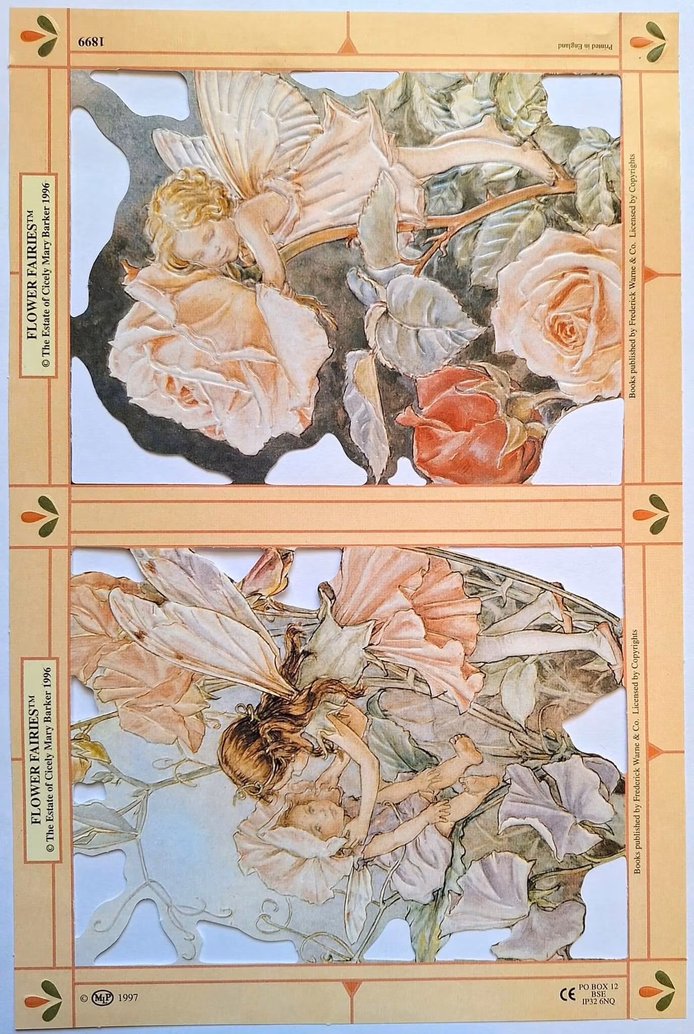 Bokmärken - Blomsterälvor - Många att välja bland (Fraktfritt)