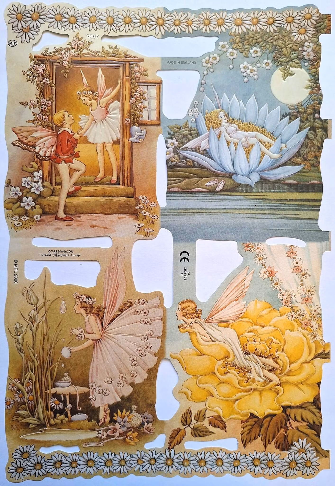 Bokmärken - Blomsterälvor - Många att välja bland (Fraktfritt)