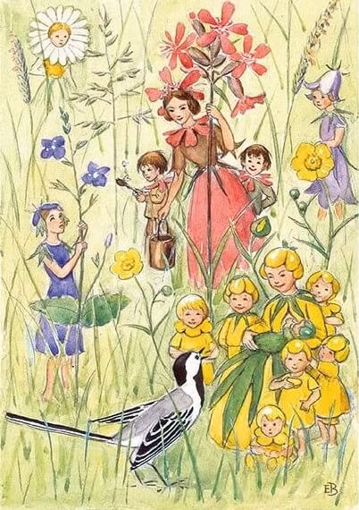 Enkelt Kort - Blomsterboda (Fraktfritt)