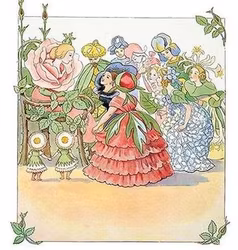 Enkelt Kort - Drottning Ros (Fraktfritt)