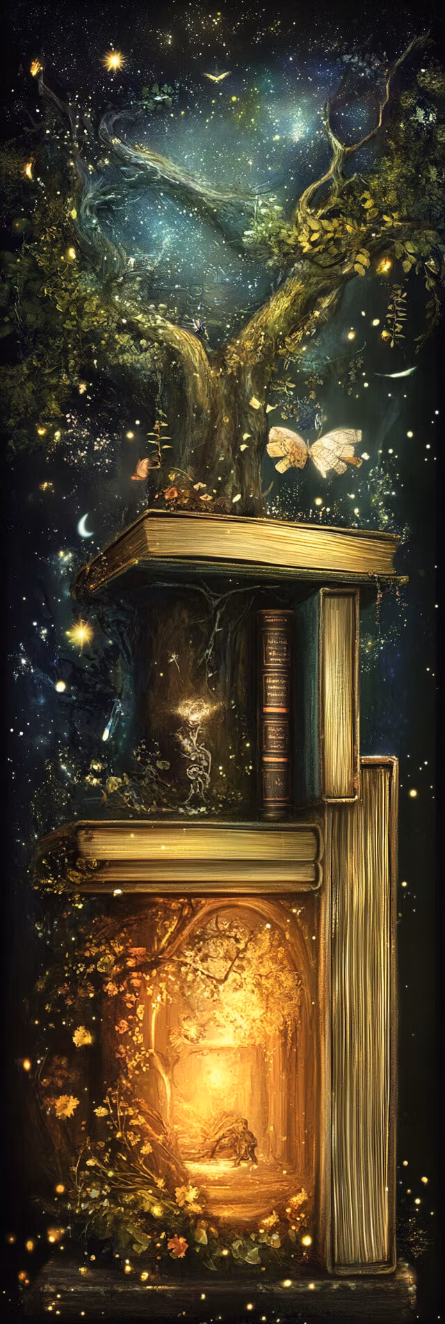 Bokmärke - Böckernas magiska värld (Fraktfritt)