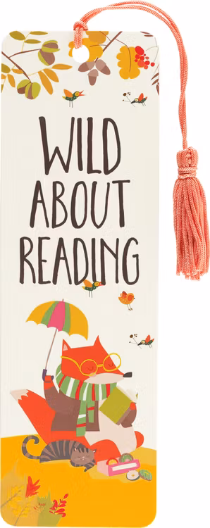 Bokmärke - Galen i att läsa (Fraktfritt)