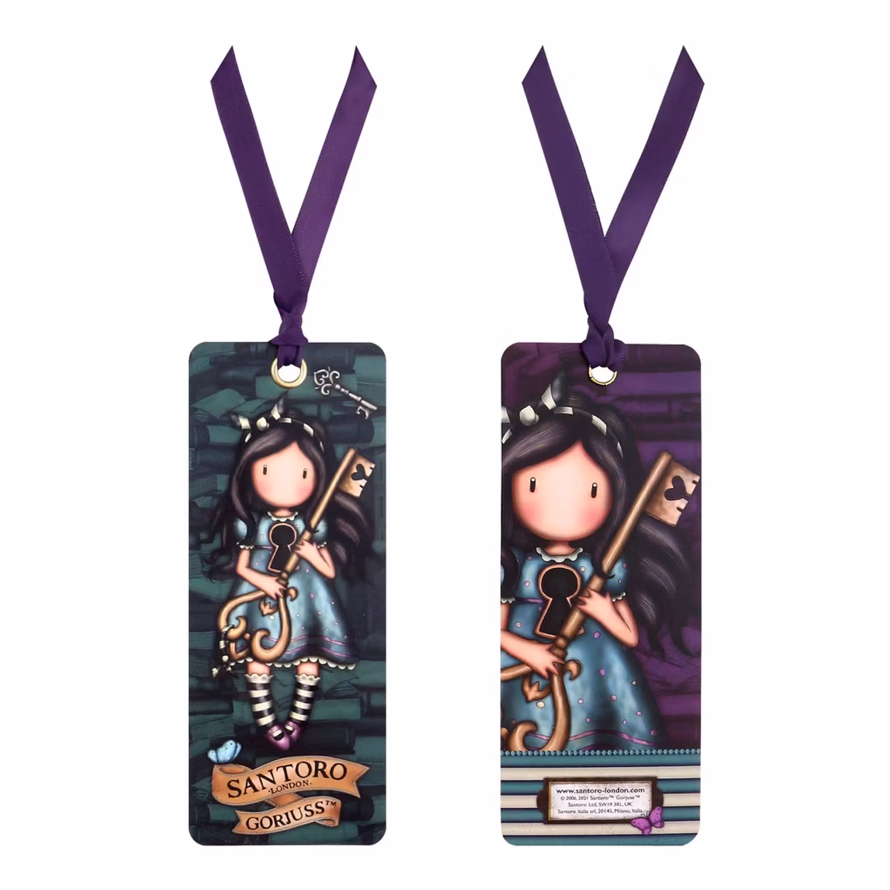 Alice i Spegellandet - Välj mellan fem vackra bokmärken (Fraktfritt)