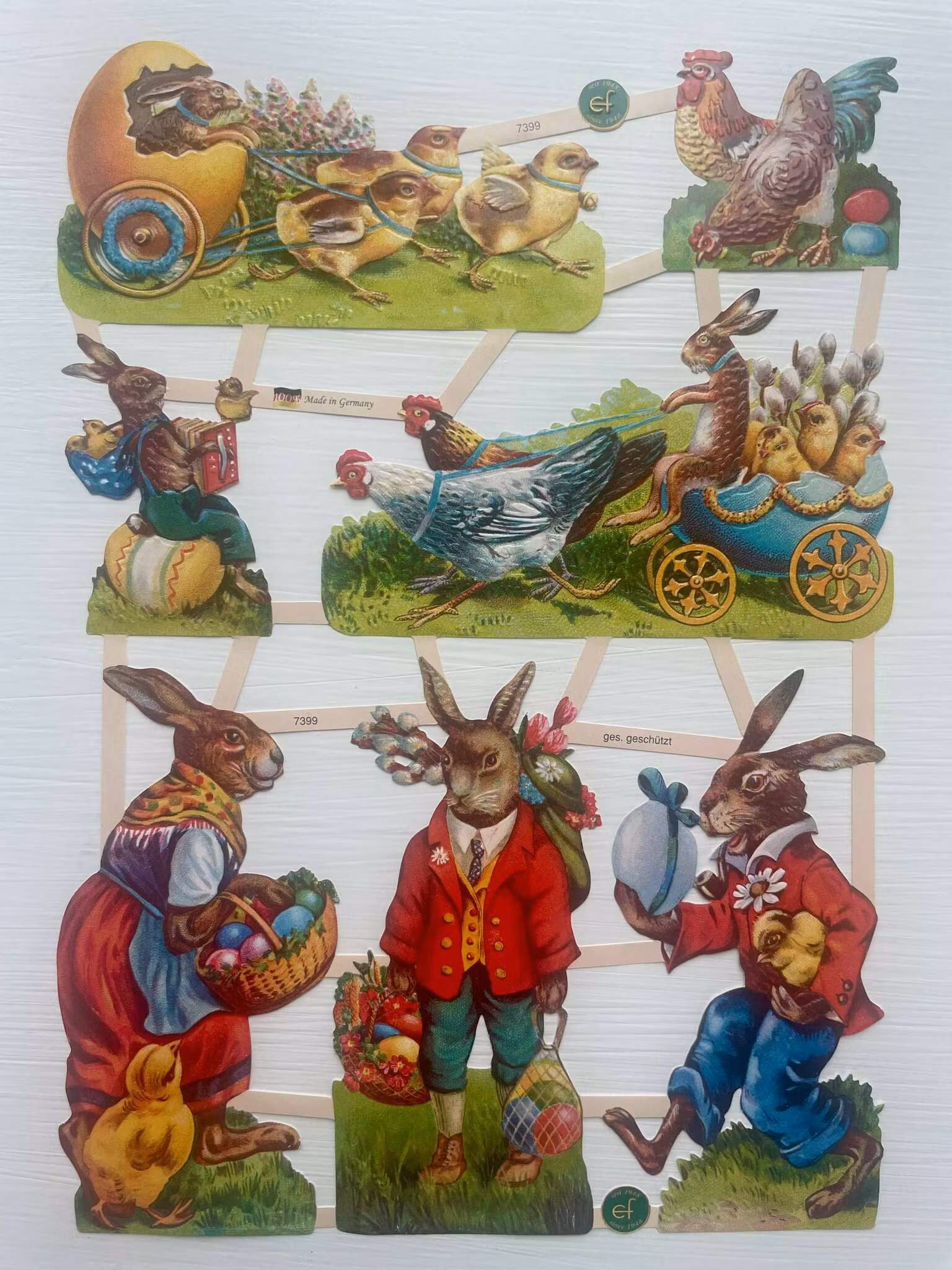 Klassiska Bokmärken - Påsk - Flera varianter (Fraktfritt)