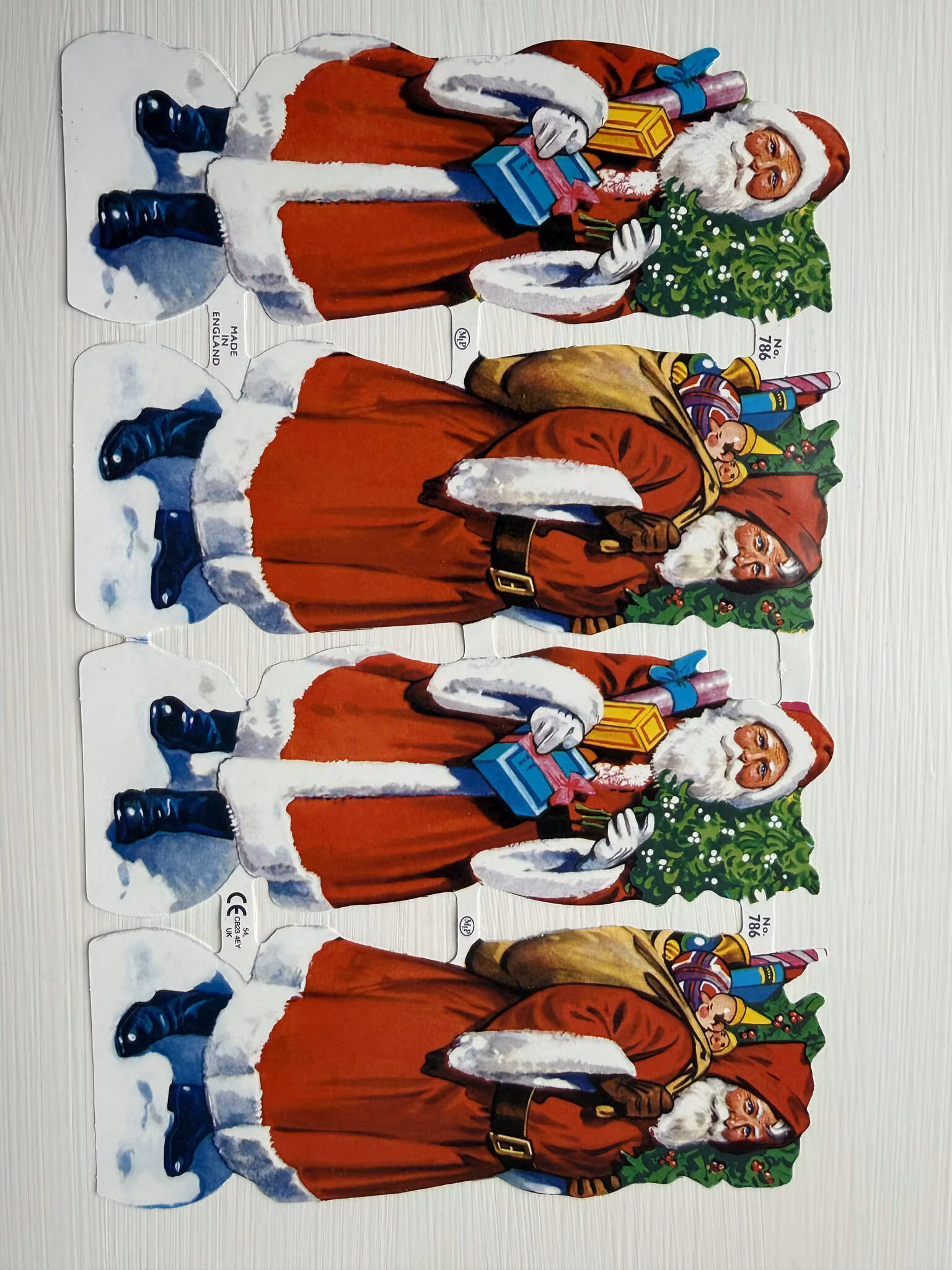 Klassiska Bokmärken - Tomtar - Flera varianter (Fraktfritt)