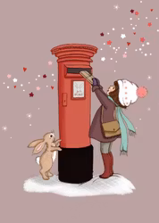 Enkelt Kort - Belle & Boo - Som ett brev på posten (Fraktfritt)