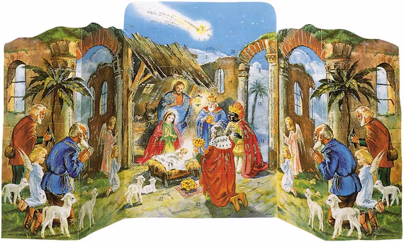 Adventskalender - Jesus barnets födelse