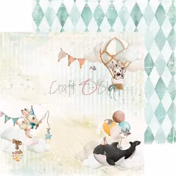 Vackra pysselpapper - My sweet treasure (ca 15x15 cm)