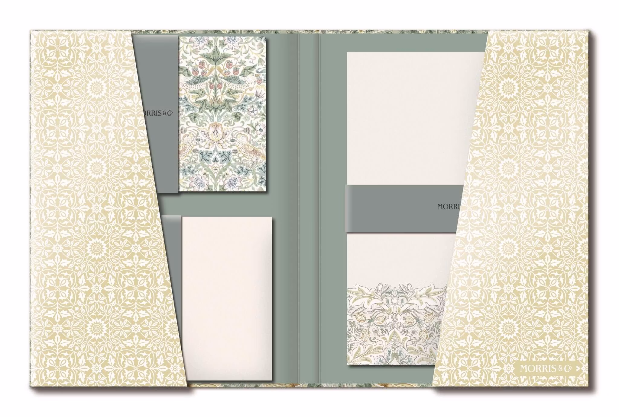 Skrivset med Brevpapper - William Morris