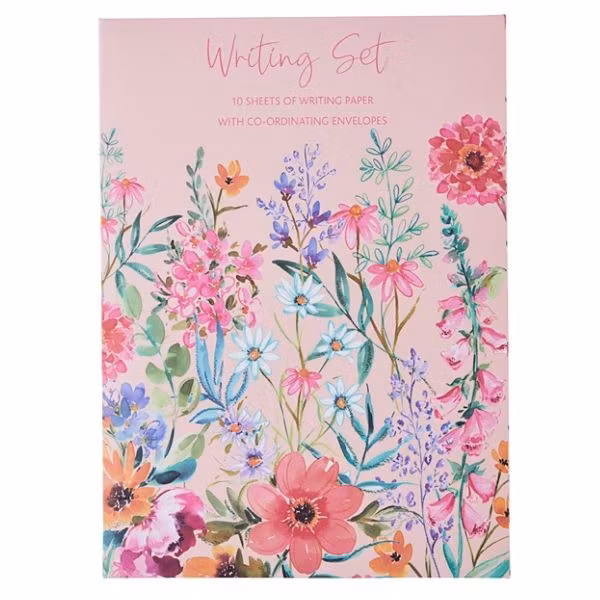 Skrivset med Brevpapper och Kuvert - Aurora