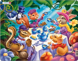 Rampussel - Dags för fika (15 bitar)