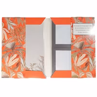 Skrivset med Brevpapper och Kuvert - Vit kakadua