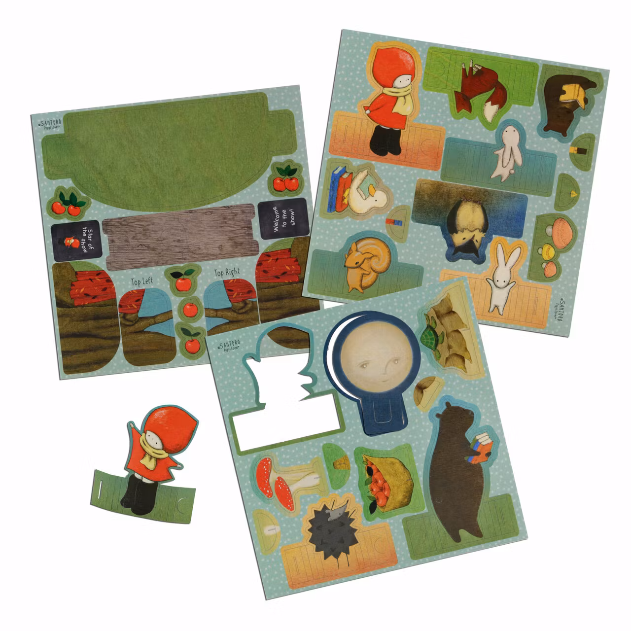 Pappteater - Poppy och vännerna