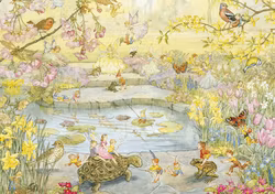 Enkelt Kort - Den hemlighetsfulla trädgården (Fraktfritt)