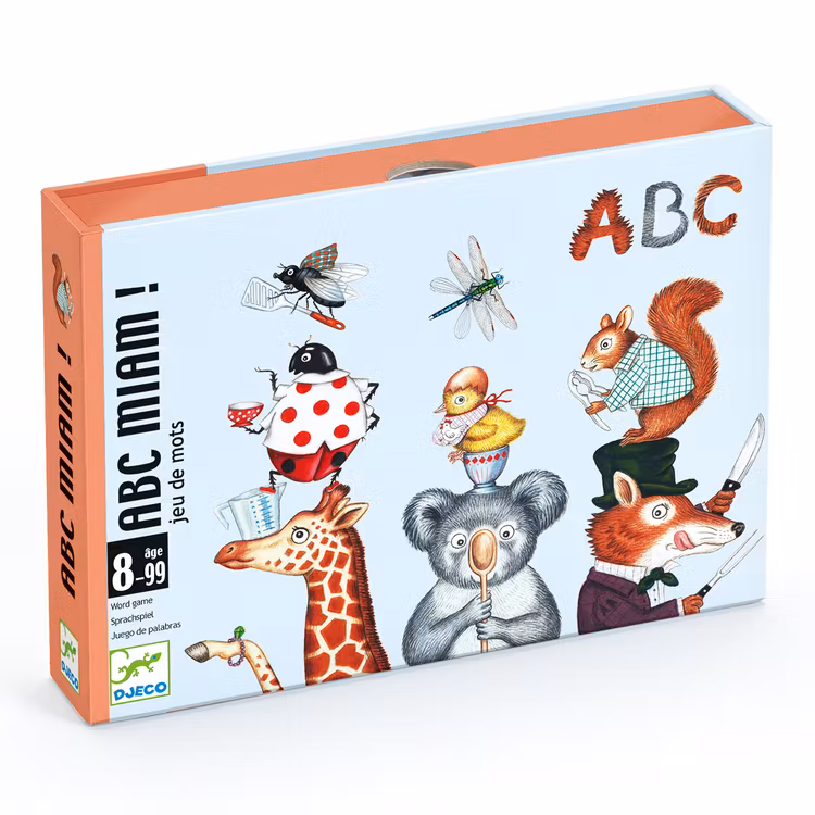 ABC Miam! - Ät upp rätt bokstäver