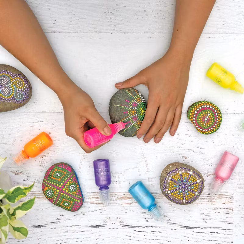 Dot-A-Lot-färger - Självlysande