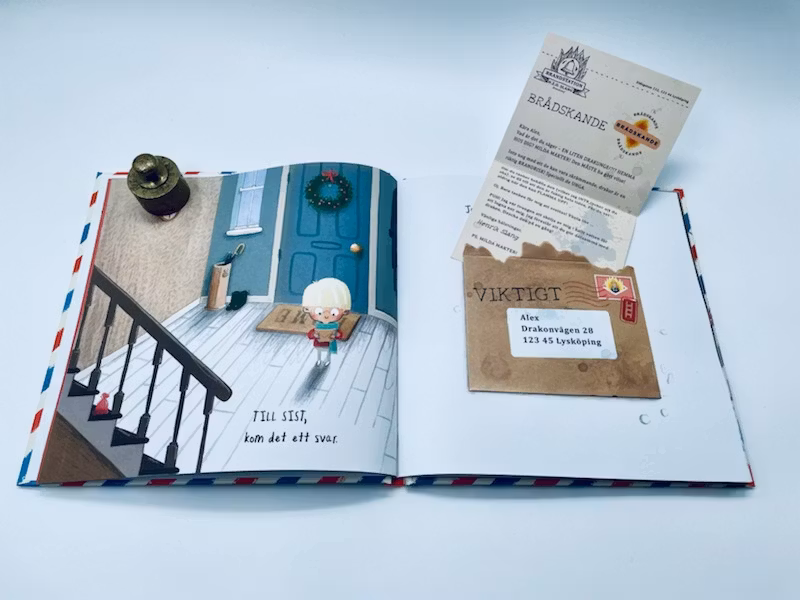 Drakpost - Öppna breven i boken