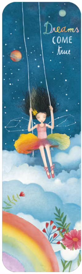 Bokmärke - Dreams come true  (Fraktfritt)