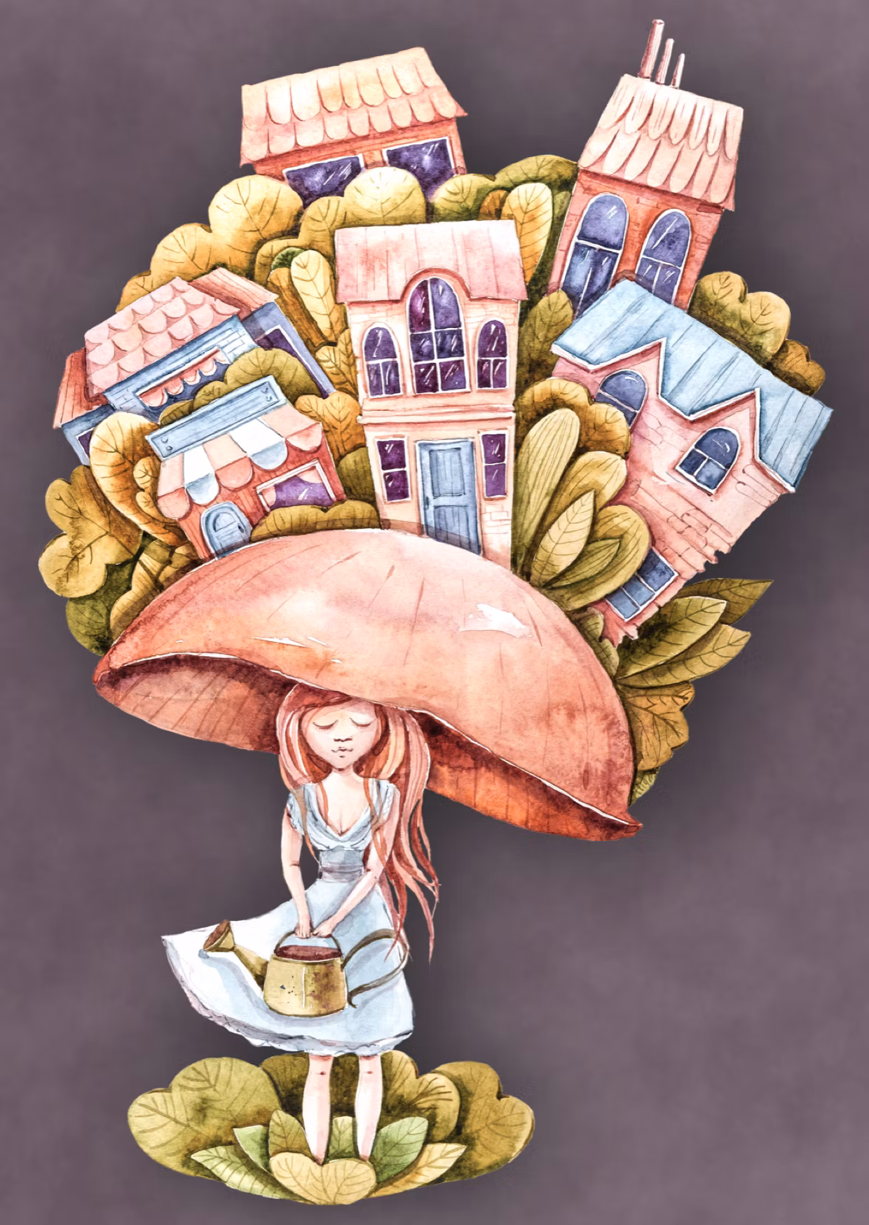 Enkelt Kort - Drömmarnas stad (Fraktfritt)