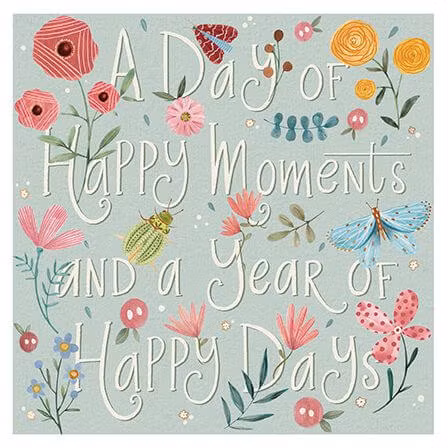 Dubbelt kort - Ett år med glada dagar (Fraktfritt)