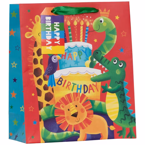 Presentpåse - Födelsedagstårtan