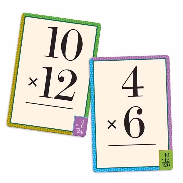 Räknekort -Multiplikation från EeBoo