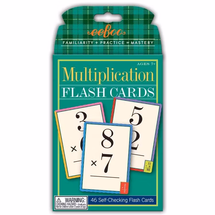 Räknekort -Multiplikation från EeBoo