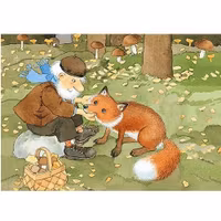 Enkelt Kort - Egon och rävungen (Fraktfritt)